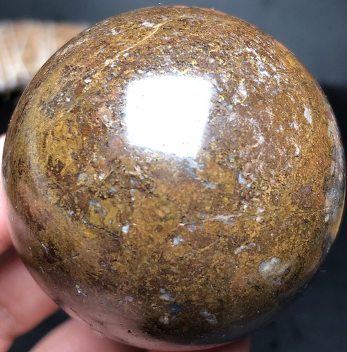 215g WOW! NATÜRLICHE SELTENE PIETERSITKRISTALL Pietersite KUGELHEILUNG q43 - Bild 10 von 10