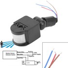 LED Outdoor AC110V~240V Infrared PIR Motion Sensor Detector Wall Light