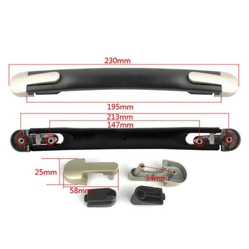24 cm Schwarz Ersatzriemen Griff GripErsatz für Koffer R7C0 Box .D-Deko I8V7