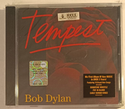 CD ''Bob Dylan - Tempest'' 2012 Columbia - Factory Sealed