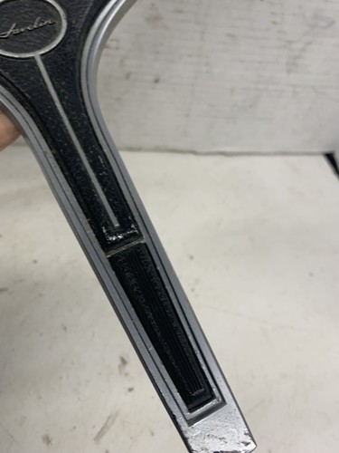 1968 1969 AMC Javelin 3-spoke Steering Wheel Horn Bar 3191628 Button - Picture 5 of 15