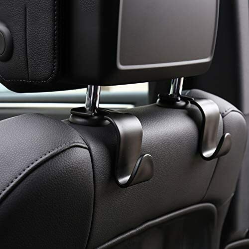 4 Packs Car Seat Front Back Headrest Hooks Truck Coat Purse Bag Hanger Holder US - Foto 9 di 11