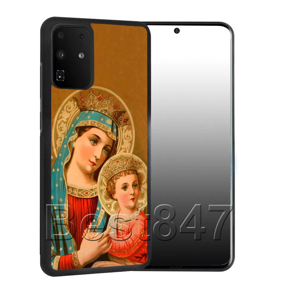 Funda de teléfono Jesús María Dios Evangelio Cruz Biblia para Samsung S20/S21/S22/S23U cubierta Foto 2 de 4