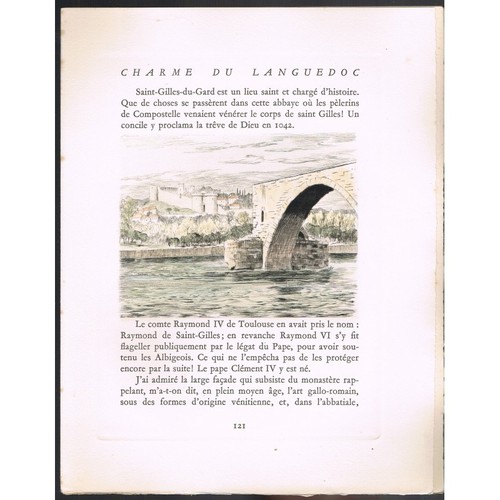 CHARME du LANGUEDOC Raoul HAUTIER Dessins Charles SAMSON 1954 N°196 - Picture 9 of 11