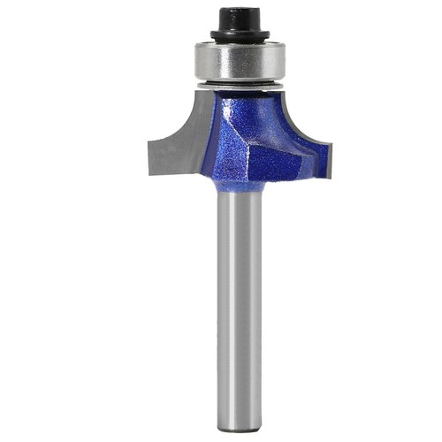 6MM Shank Round Over Router Bit Edging Set Radius Woodworking Cutter Tool - Picture 8 of 14