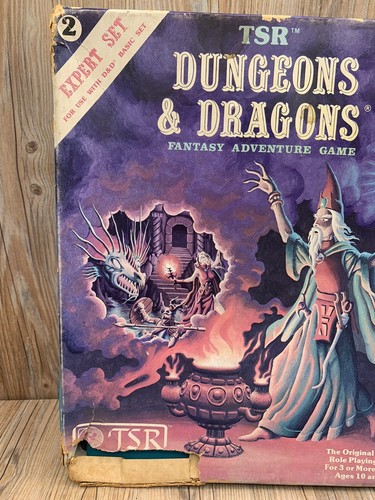 Juego de caja experto Dungeons & Dragons TSR 1980 de colección nunca usado #2 D&D Fantasy - Imagen 3 de 18