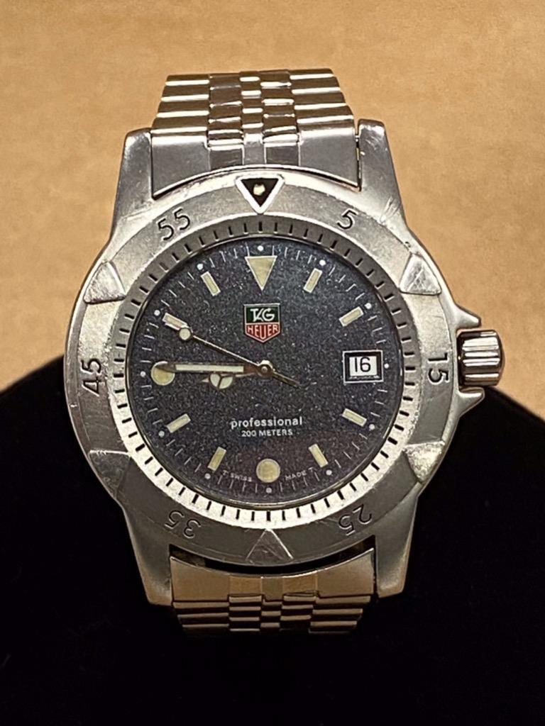 TAG HEUER WD1211-K-21 PROFESSIONAL 200m DATE 37mm STAINLESS TAG HEUER WD1211-K-21 PROFESSIONAL 200m DATE 37mm STAINLESS