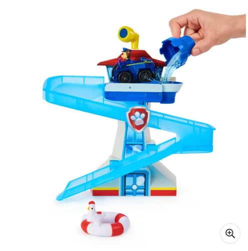 Paw Patrol Wasserrettungsbad Spielset inklusive Verfolgungsjagdfahrzeug - Neu - Bild 3 von 5