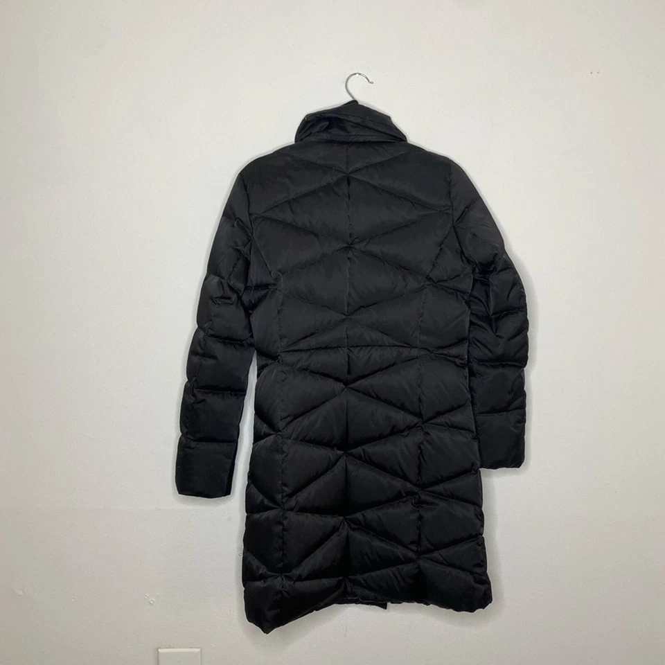 Andrew Marc Long Winter Coat - women’s size small - Black Cold Weather Jacket - Imagem 2 de 4