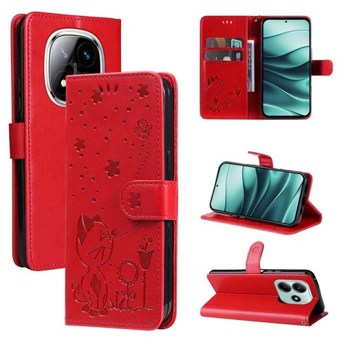 For Xiaomi Redmi Note 14 Pro 13 14C 13C Flip Wallet Card Slot Leather Case Cover - Picture 23 of 58