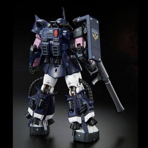 Premium Bandai RG 1/144 MS-06R-1A NEGRO TRI-STARS ZAKU II Raro Edición Limitada - Imagen 4 de 8