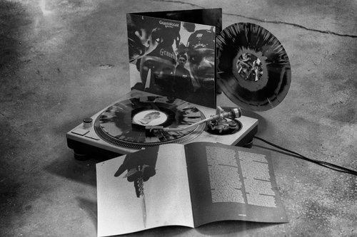GRAVEDIGGAZ 6 FEET DEEP VINYL NEW! LIMITED SILVER SPLATTER LP! DIARY OF A MADMAN - Picture 2 of 8