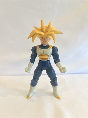 Dragon Ball Z Action Figure Saiyan Armor SS Trunks Irwin 5" - Afbeelding 1 van 5