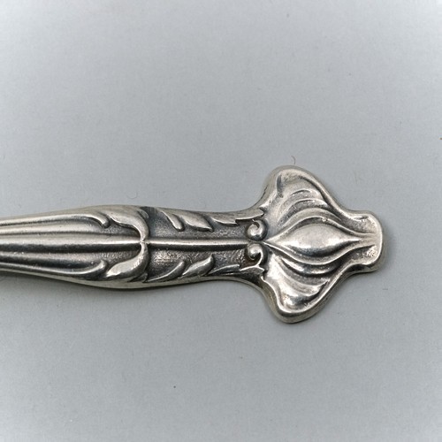 H76 by Gorham Sterling Silver Bon Bon Nut Spoon Art Nouveau Floral No Monogram - Picture 3 of 5