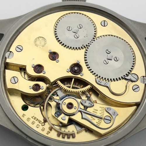 Rare Big Swiss Military Wristwatch IWC Schaffhausen Steel Case Pilots WW2 - Picture 19 of 22