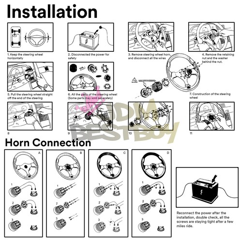 Crystal Steering Wheel Glow in the Dark 6 Holes 345mm Burnt Spoke Deep Racing - Bild 6 von 7