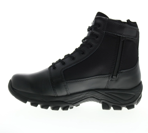 Bates Fuse Tall Side Zip Mens Black Leather Lace Up Tactical Boots E06510 Sz 9.5