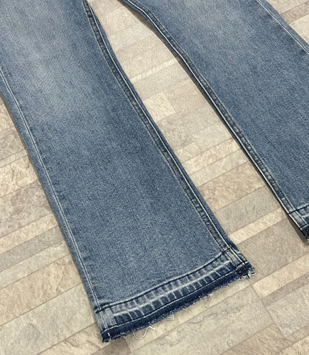NWT $245 Derek Lam Denim Gia Mid Rise Cropped Flare In Light Wash Size: 30 - Picture 4 of 5