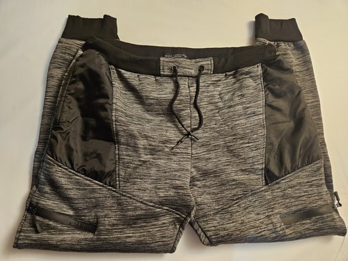 Truth Substance Sweatpants Joggers Men 4X Gray Fleece Lined Pants Streetwear Y2K - Bild 1 von 9