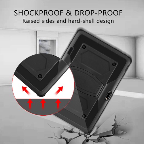 For Dragon Touch Max 10/Max 10 Plus/Zonko 10 Shockproof With Stand Rugged Case - Picture 12 of 41