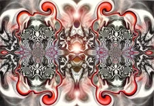 V14769 Australia Avant Card #14769 Colour from the void Dave Wilkinson postcard