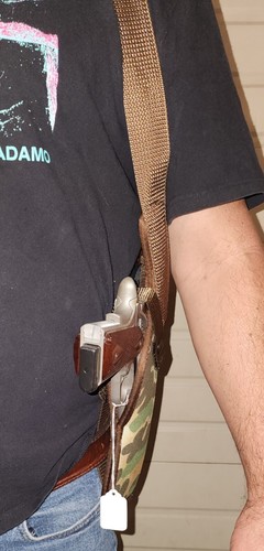 Uncle Mikes Sidekick 8205-1 RH Vertical Shoulder Holster 3.5 -6" auto size 5 NEW - Picture 12 of 15