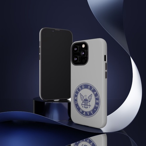 Navy Tough Phone Case, Color Options, Military Phone Cover, Retired Navy Gift - 第 101/269 張圖片