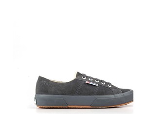 S009xd0 Cuero Grigio f28 Superga Natural Mujer Zapatos HqZP1waRy
