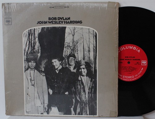 Bob Dylan LP “John Wesley Harding” ~ Columbia CS 9604 ~ Orig 2-Eye ~ VG+ Shrink - Picture 1 of 2