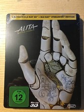 Alita: Battle Angel Blu-ray 3D + 2D Steelbook Limited Edition NEU OVP