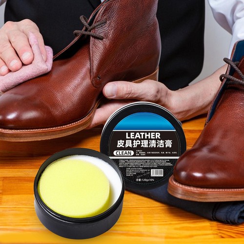 120g Car Leather Color Restorer Cream Cleaning Paste For Car Seats Leather Care - Picture 9 of 12