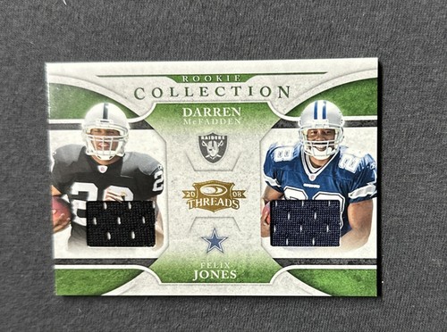 *2008 Donruss Threads #RCCM-14 Felix Jones & Darren McFadden RC Jsy !!!