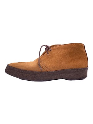 SANDERS Chukka Boots UK7.5 Camel Suede 6480CSSS Stained