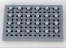 96 Well Magnetic Bead Separation Separator Stand Rack PCR Plate 0.2ml Strip Tube