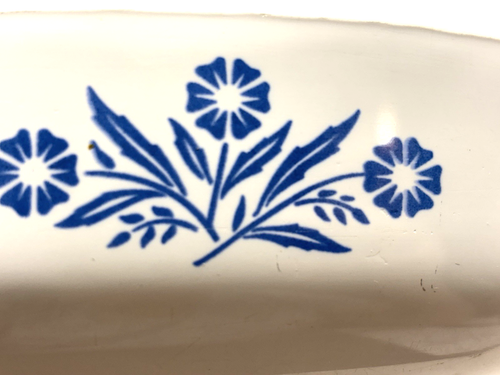 Corning Ware Blue Cornflower 1 Qt, with Lid, Vintage P-1-B Casserole - Bild 6 von 9