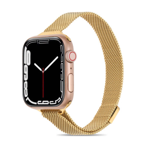 Correa de pulsera de metal delgada magnética para iWatch Ultra2 Series 9 8 7-1 SE - Imagen 16 de 39