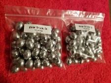 Lead Weights 100pcs 1oz Egg Sinkers // Slip Sinkers Fishing