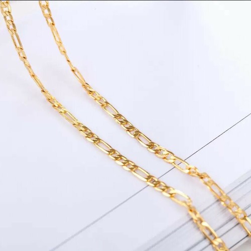 Wholesale 925 Silver Filled Slim 2mm Classic Figaro Chain Necklace Mens & Womens - Picture 14 of 26