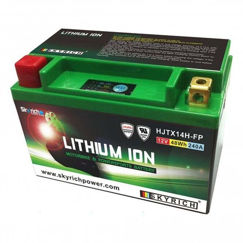 Skyrich Lithium Battery - LTX14-BS (Replacement for YTX14H-BS/YTX14-BS/YTX12-BS)