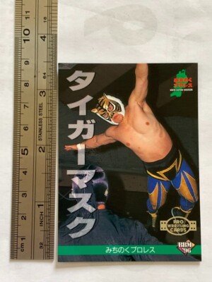 RAYGUN 1996年8月号 Tigermask No.148 Pro-Wrestling BBM 1996 Fight magazine card