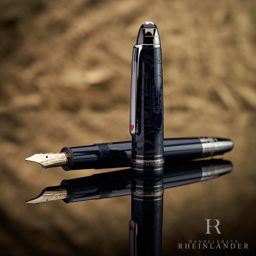 Montblanc LeGrand Resin Around the World in 80 Days Year 3 Fountain Pen ID 132875 - Picture 2 of 7