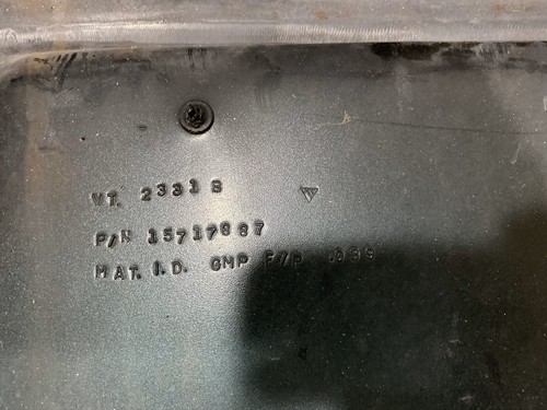 OEM 90 91 92 93 94 CHEVY ASTRO FRONT BUMPER - Picture 11 of 11