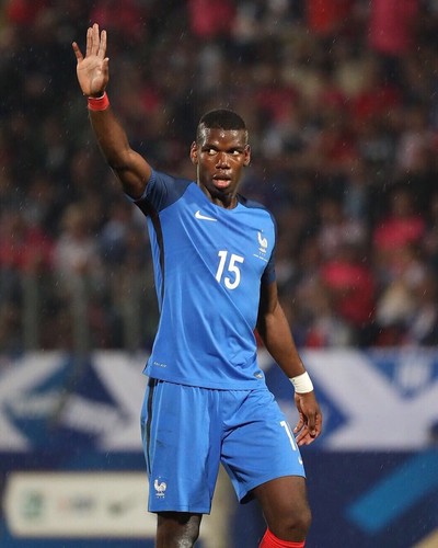 Nike Dri-Fit France National Team Euro 2016 #15 Paul Pogba Jersey Men L EUC - Picture 3 of 12