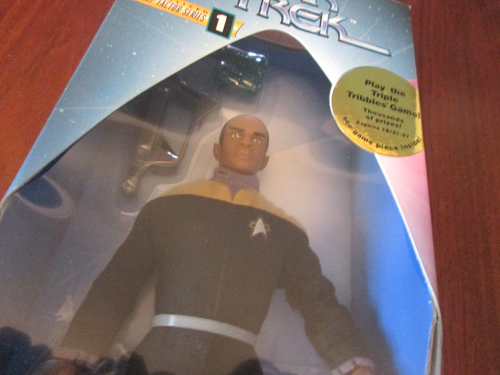 1997 Star Trek Voyager 9" Action Figure Lt. Tuvok Playmates 1997 Warp Factor 1 - Bild 3 von 4