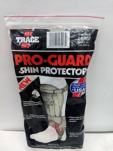 Trace Pro-Guard Shin Protector Foam Pad Knee Guard Size L 100-225lbs. Ages 14+ - Picture 4 of 6