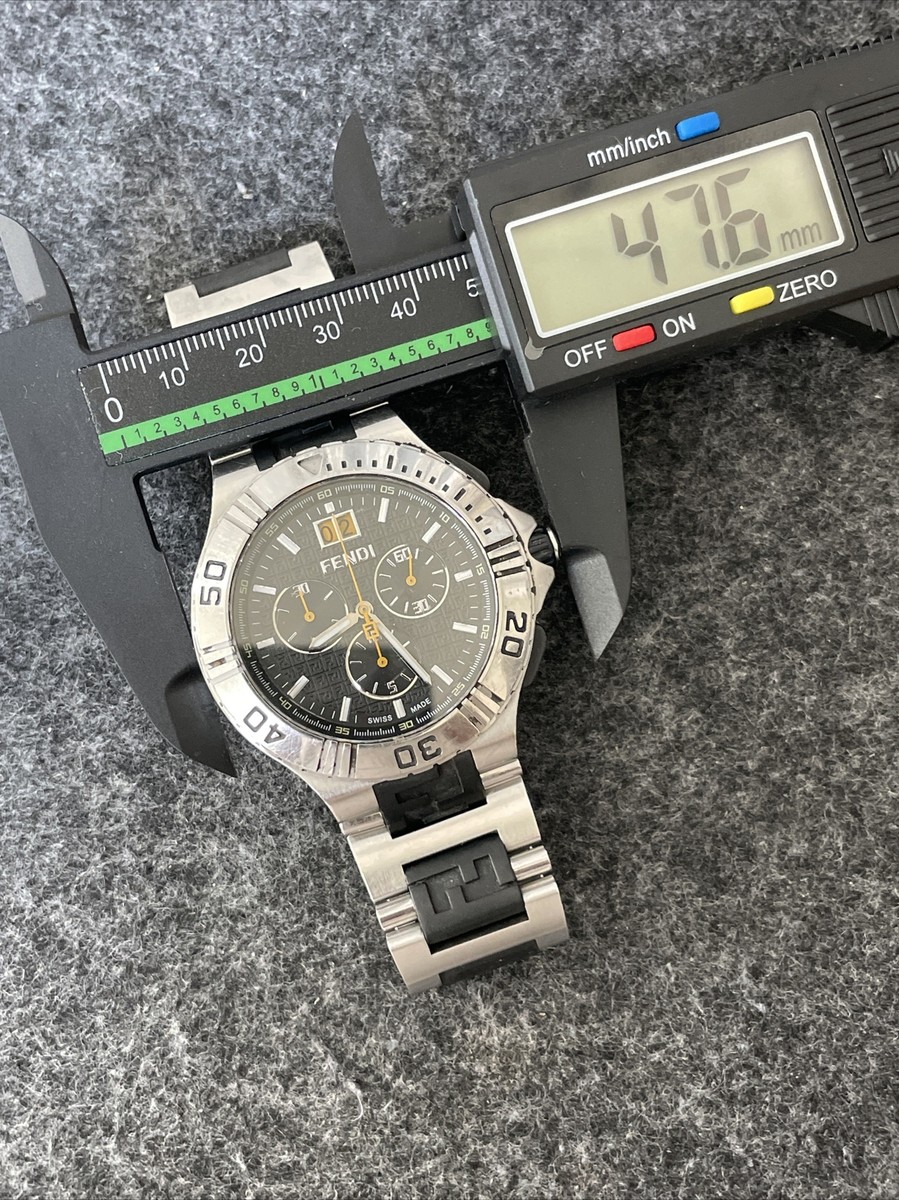 Fendi Orologi Sapphire Crystal 100M Chronograph Quartz 43mm Fendi Orologi Sapphire Crystal 100M Chronograph Quartz 43mm