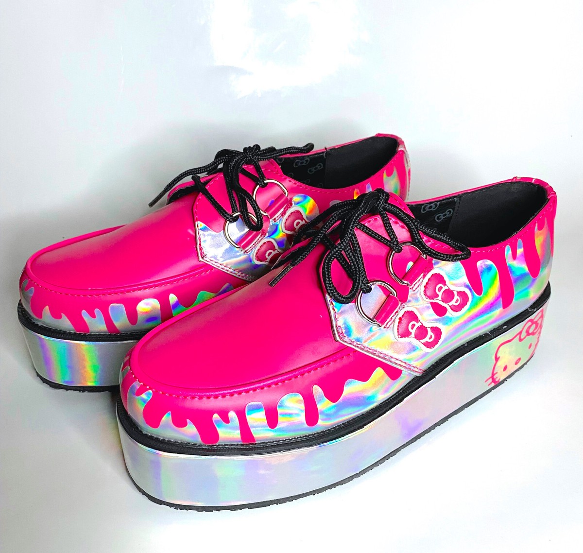 小物 TUTU T.U.K. Tuk Shoes Creepers Hello Kitty Kawaii Japan Coquette