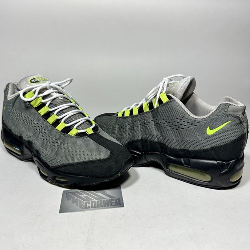 Nike Air Max 95 EM Cool Grey Volt Black White 2013 554971-031 Mens sz 12 - Picture 2 of 16
