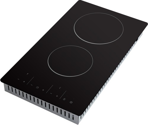 30cm Ceramic Hob in Black - Digital Touch Controls - 2 Cooking Zones (3000W) - Picture 8 of 11
