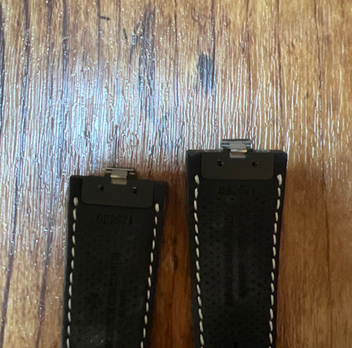 Brand Authentic Vacheron Constantin Overseas Dark Brown Leather / Rubber Strap - 第 3/5 張圖片